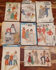 1970s Vintage Sewing Patterns, Lot of 8, Various picture