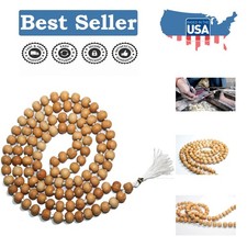 Energized 8MM Tulsi Prayer Beads Japa Mala - Blessed Necklace for Spirituality picture
