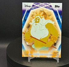 2026 Topps Disney Neon King Triton Orange Diamante /25 #177 11/25 picture