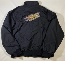 Hartwell 2000s Disney Rock 'n' Roller Jacket Size XL Black Cast Member Rare picture