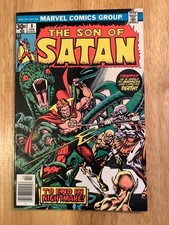 Son of Satan #8 (1977 Marvel) VF/NM - Last Issue Daimon Hellstrom - High Grade picture