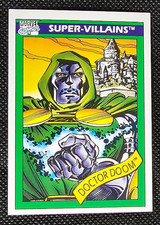 1990 IMPEL MARVEL UNIVERSE SERIES ONE DR. DOOM CARD #60 picture
