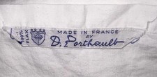 D. Porthault Rectangle Linen Tablecloth ~ Huge 108 “ X 54” Some Defects picture