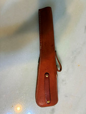 NRA 1997 Hunting Fixed Blade Knife Clip Point Full Tang Wood Handle Sheath picture