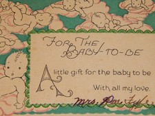 Vintage Card, 1928, 