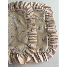 Vintage Laura Ashley 1989 Florette Ruffle Floral Pillow Shams 2 Cottagecore picture