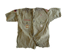 vintage BSA 1930 early era Eagle Scout Patch Jamboree Uniform Shirt picture