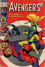 The Avengers #59 (Marvel Comics December 1968) picture