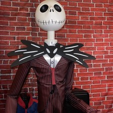 Lifesize Gemmy Singing Animated Jack Skellington Halloween  picture
