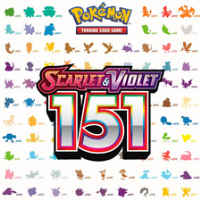 Pokemon 151 Secret Art Rares, Illustration Rares, Full Art, choose your own card picture