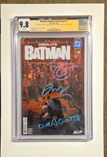 ABSOLUTE BATMAN ANNUAL #1 1st print CGC 9.8 3x SIGNED Dragotta, Johnson & Snyder picture