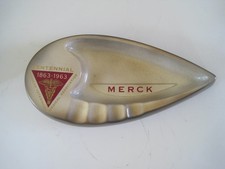 Merck Centennial 1863-1963 Pharmacy Ash Tray EUC picture