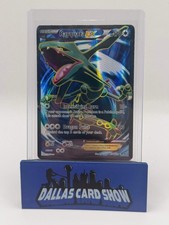 2015 Pokemon - Rayquaza EX (Full Art) - 104/108 Roaring Skies DMG'd picture