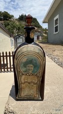 PENSLAR HAIR TONIC Amber Paper Labeled & Embossed Bottle with Glass Stopper picture