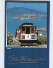 Postcard Cable Car in San Francisco California USA picture