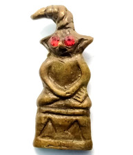 Magic Ngang Red Eye Amulet 2Face Khmer Love Charm Luck Success Power Wealth Rich picture