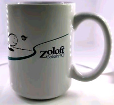 Rare VTG Zoloft Advertising Pharmaceutical Pharma Rep Promo Coffee Mug, Cartoon picture