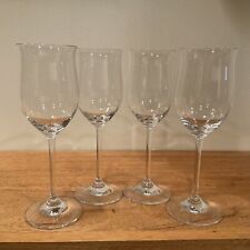 Vintage Marquis By Waterford Tulip Designed White Wine Glasses    Set Of 4 picture
