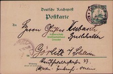 196770 Postcard Tsingtao Kiautschou China 1903 Full Bag Need picture