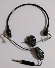 Vintage Telex Airplane Earbud Headphones, USAF Scale, Jeppesen Slide Computer  picture