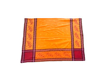 Stunning Rare Williams Sonoma Tablecloth Jacquard Olives Orange French Provencal picture