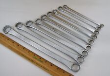 New Britain USA 9pc, 12pt SAE Double Box End Wrench Set 3/8 to 1 inch VGC BN2769 picture