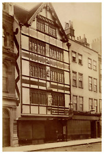 England, London, Bishopsgate Street, Crosby Hall Vintage Albumen Print Print Print  picture