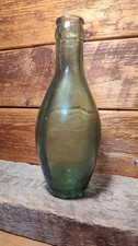 🔥 VTG Bowling Pin Perrier French Mineral Water Bottle Rare Mini 6.5