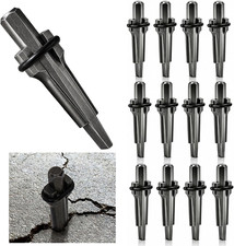 12 Pack Wedge and Feather Shims Heavy Duty Rock Splitting Tools for Stone picture