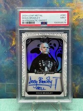 2024 Leaf Metal Doug Bradley Pinhead Ghost Auto Hell Inscription 1/2 PSA 9 picture