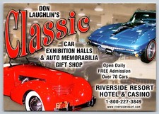 Riverside Resort & Casino Laughlin Nevada Don Classic Cars Postcard picture