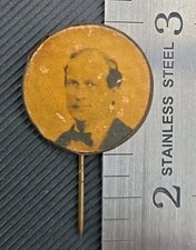 Rare  1896 William Jennings Bryan Stickpin Presidential Campaign Pin picture