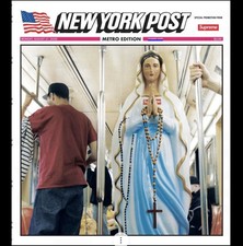SUPREME New York Post Metro Edition Aug 17 2026 Newspaper “Deliver Us From Evil” picture