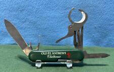 OLD ST. ANDREWS Golfers Swiss Army Knife Wenger 85mm Golf Pro - Cigar Cutter + picture