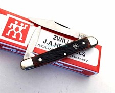 ZWILLING J.A. HENCKELS Solingen Germany RARE Whittler Red Mahogany Knife 240MHG picture