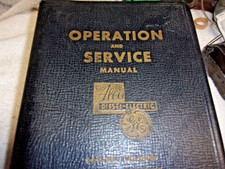 vintage 1950 operation and service manual Alco diesel electric- GE picture