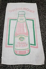 Vtg Hunts Ketchup Advertising Towel Merchandise Promo picture