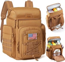 30L (42 Cans) Tactical Cooler Backpack – Military-Grade Insulated Back Pack with picture