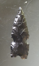 Authentic Hensel Point 3.13 Inch Obsidian Primitive Repro picture