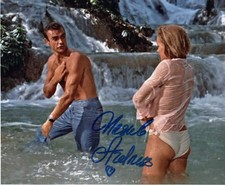 Hand Signed Ursula Andress Dr No Photo 10 x 8 Photo James Bond COA PIC PROOF picture