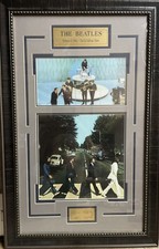 The Beatles on the Ed Sullivan Show - Signed Framed 1964 Photo picture