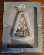 Lenox China Crystal Evergreen Tree Holiday Gem Ornament from 1993 MIB picture
