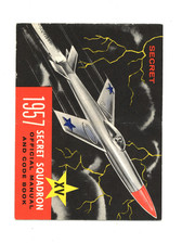 Captain Midnight's Secret Squadron Official Handbook 1957 VG+ 4.5 picture