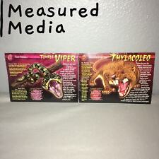 2 SEALED Weird N Wild Creatures Big Card Packs With Trading Cards In The Middle picture