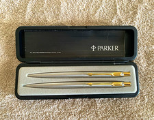 Vintage 1984 Parker Jotter Flighter Ballpoint Pen & Mechanical Pencil Set picture