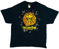 Disney's The Lion King Broadway Musical Y2K Men's Black Shirt; Size XL picture