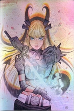 MAGIK #1 PEACH MOMOKO NYCC EXCLUSIVE FOIL VIRGIN VARIANT X-MEN LTD 1500 RED HOT picture