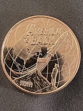 Limited Edition 🔥 Copper America Is Back Again Political Series Disme Coin 2019 picture
