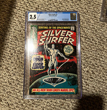 Silver Surfer #1 CGC 2.5 Marvel Comics 1968 Stan Lee Silver Age - Cracked Slab picture