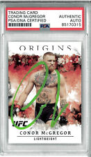 Conor McGregor Signed Autograph Slabbed UFC 2021 Panini Origins Card PSA DNA picture
